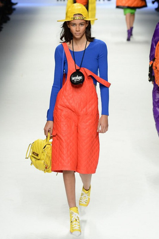 Moschino’s take on puff & pendants. Where are you Flava Flave.